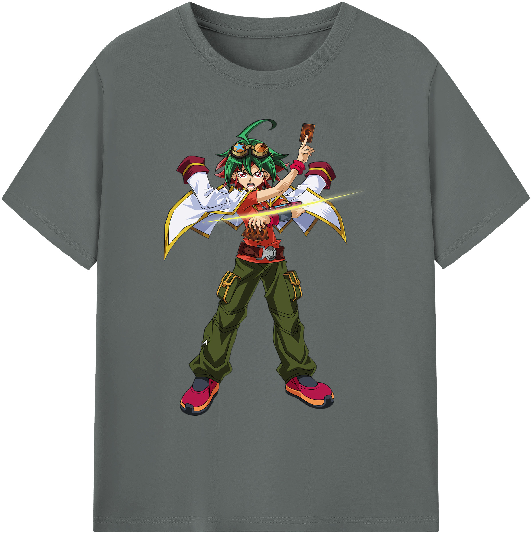 （画像用） 遊☆戯☆王 Yu-Gi-Oh! 綿100％ メンズ半袖Tシャツ｜肌触りやわらか＆通気性